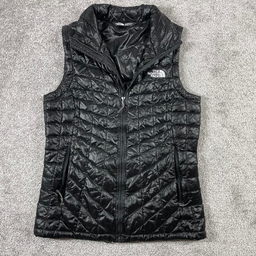 North Face ThermoBall Vest Womens Extra Small Puffer Quilted Nylon Insulated‎